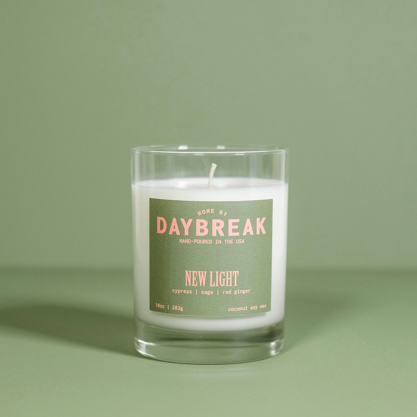 New Light: Cypress | Sage | Red Ginger