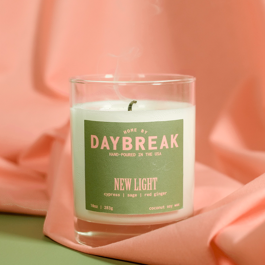 New Light: Cypress | Sage | Red Ginger