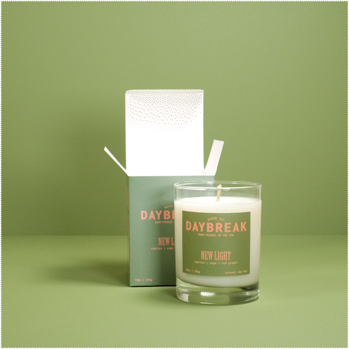 New Light: Cypress | Sage | Red Ginger